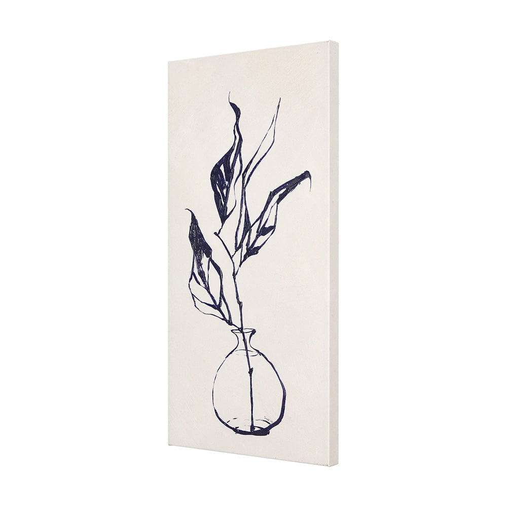Mercana - Sapphire Vase I by Mercana Studio a Hand Embellished Textured Canvas - 102423-S view 2