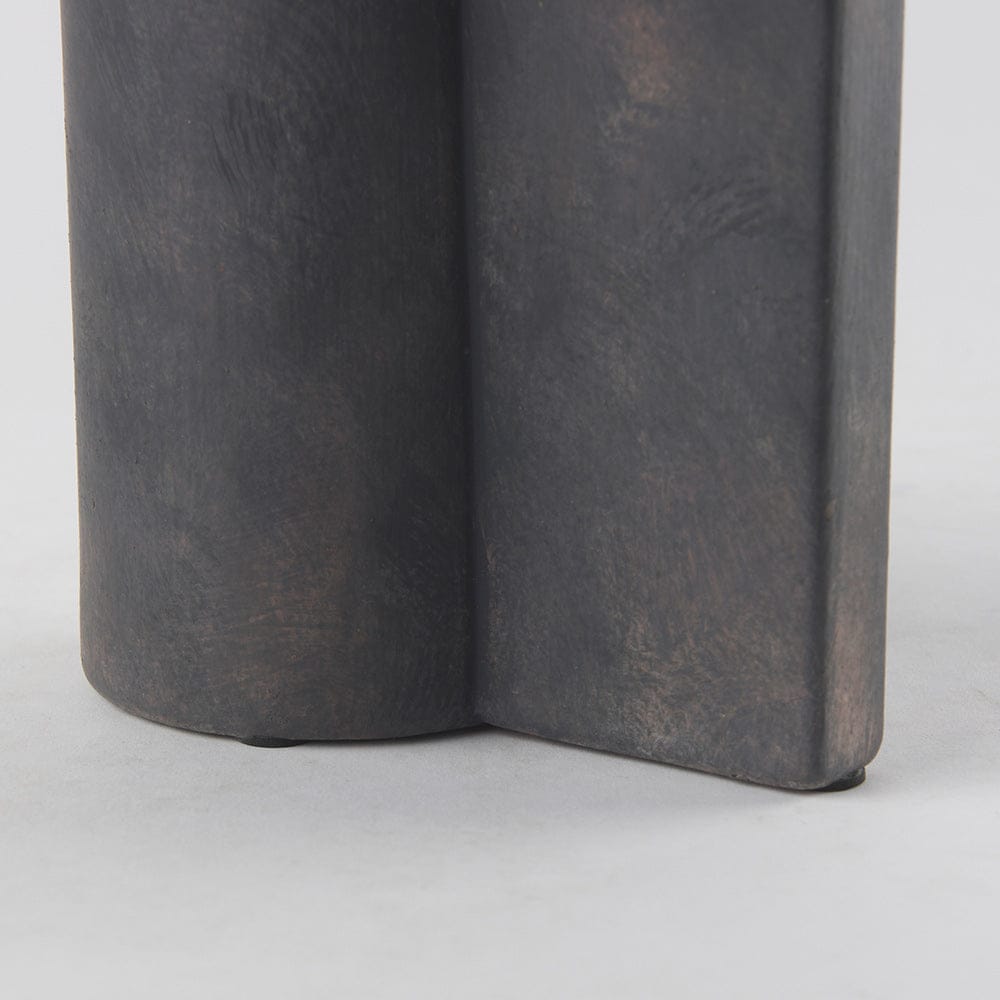 Mercana - Sariah 9.1L x 8.3W x 10.8H Black Ceramic Vase - 69792 view 7