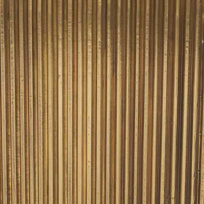 Mercana - Satima Black Marble w/ Gold Metal Square Fluted Accent Table - 70778 view 7