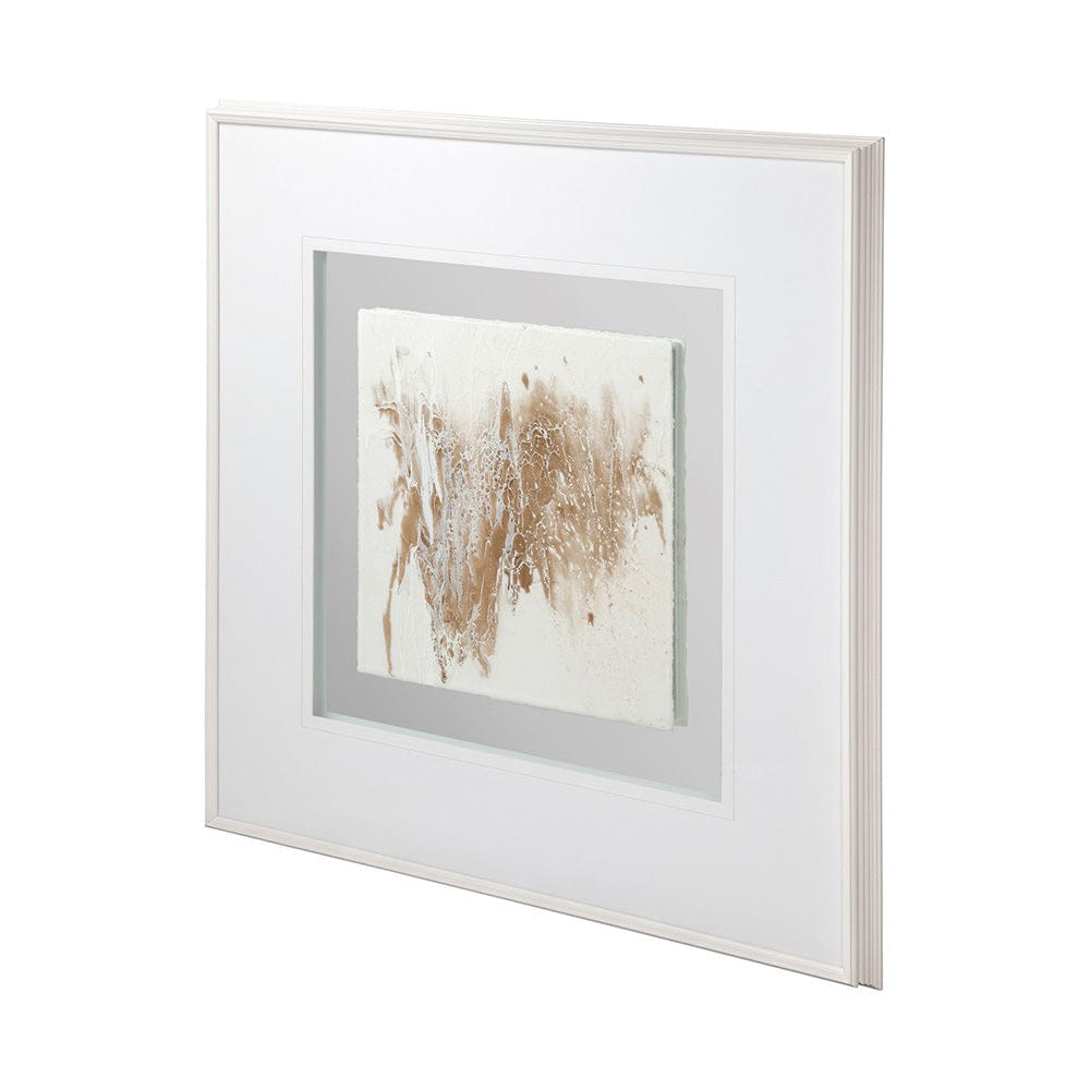 Mercana - Satlin by Studio M a handmade Original Framed Artwork under Glass - 12457 view 3