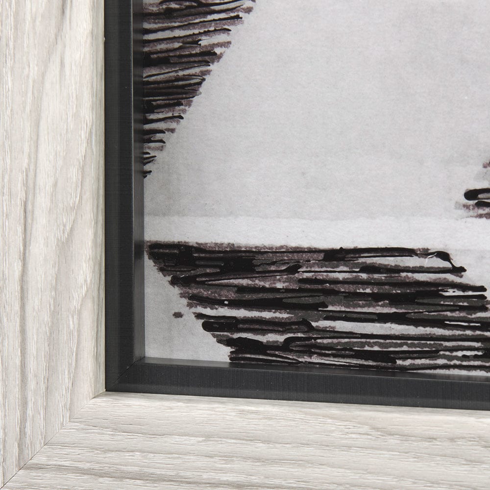 Mercana - Se Promener I by Mercana Studio a Hand Embellished Textured Framed Art Print Matted under Glass - 14057 view 5