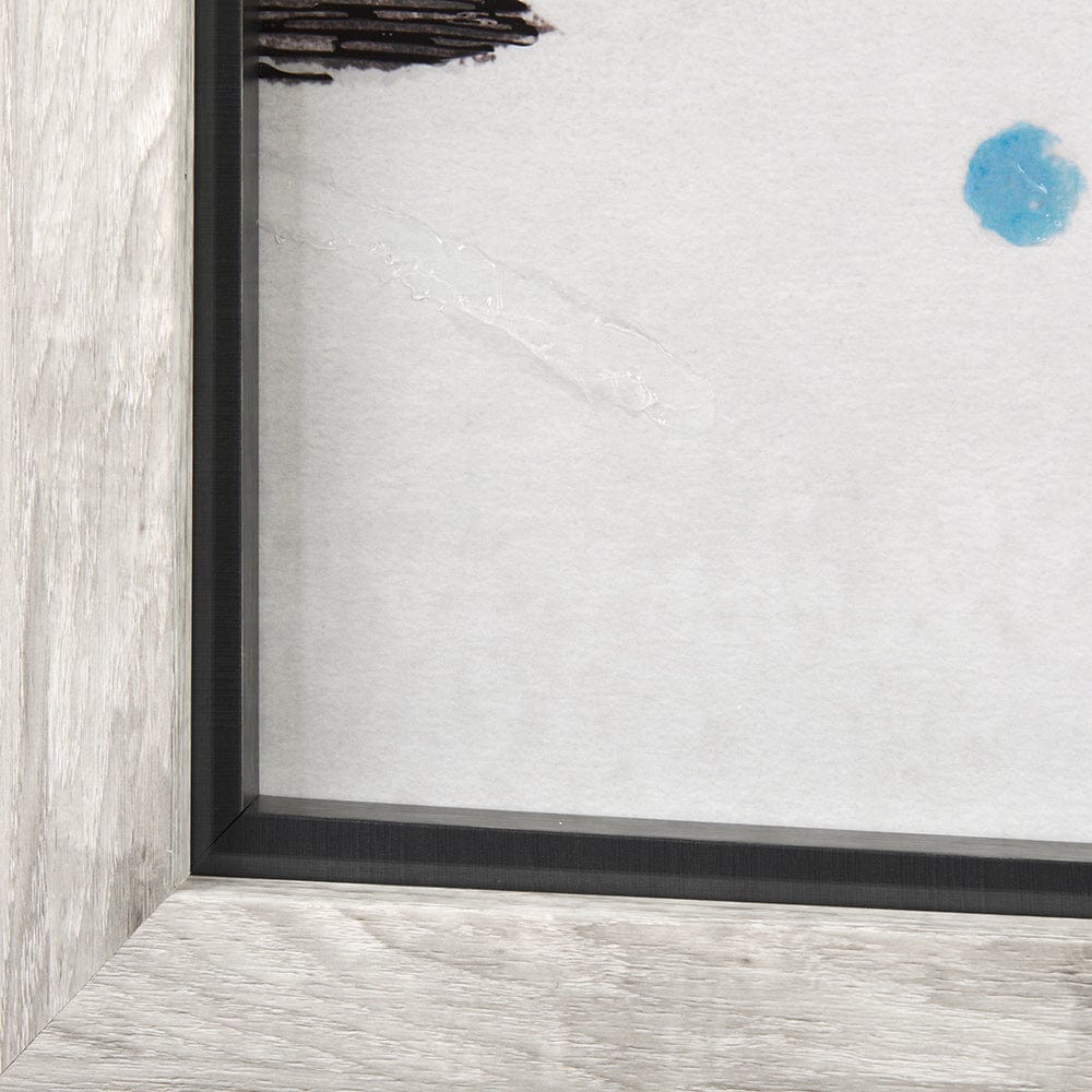 Mercana - Se Promener II by Mercana Studio a Hand Embellished Textured Framed Art Print Matted under Glass - 14058 view 5