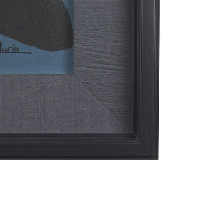 Mercana - Sea bay at night I by Mercana Studio a Hand Embellished Textured Framed Art Print - 14269 view 3