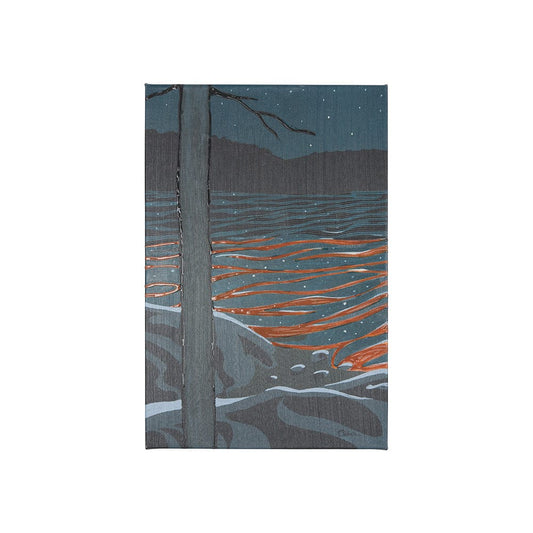 Mercana - Sea bay at nitght I by Mercana Studio a Hand Embellished Textured Canvas - 102209-S view 1