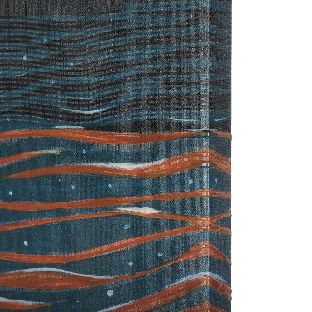 Mercana - Sea bay at nitght I by Mercana Studio a Hand Embellished Textured Canvas - 102209-S view 4