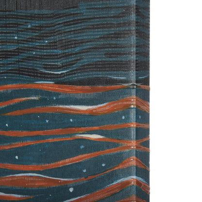 Mercana - Sea bay at nitght I by Mercana Studio a Hand Embellished Textured Canvas - 102209-S view 4