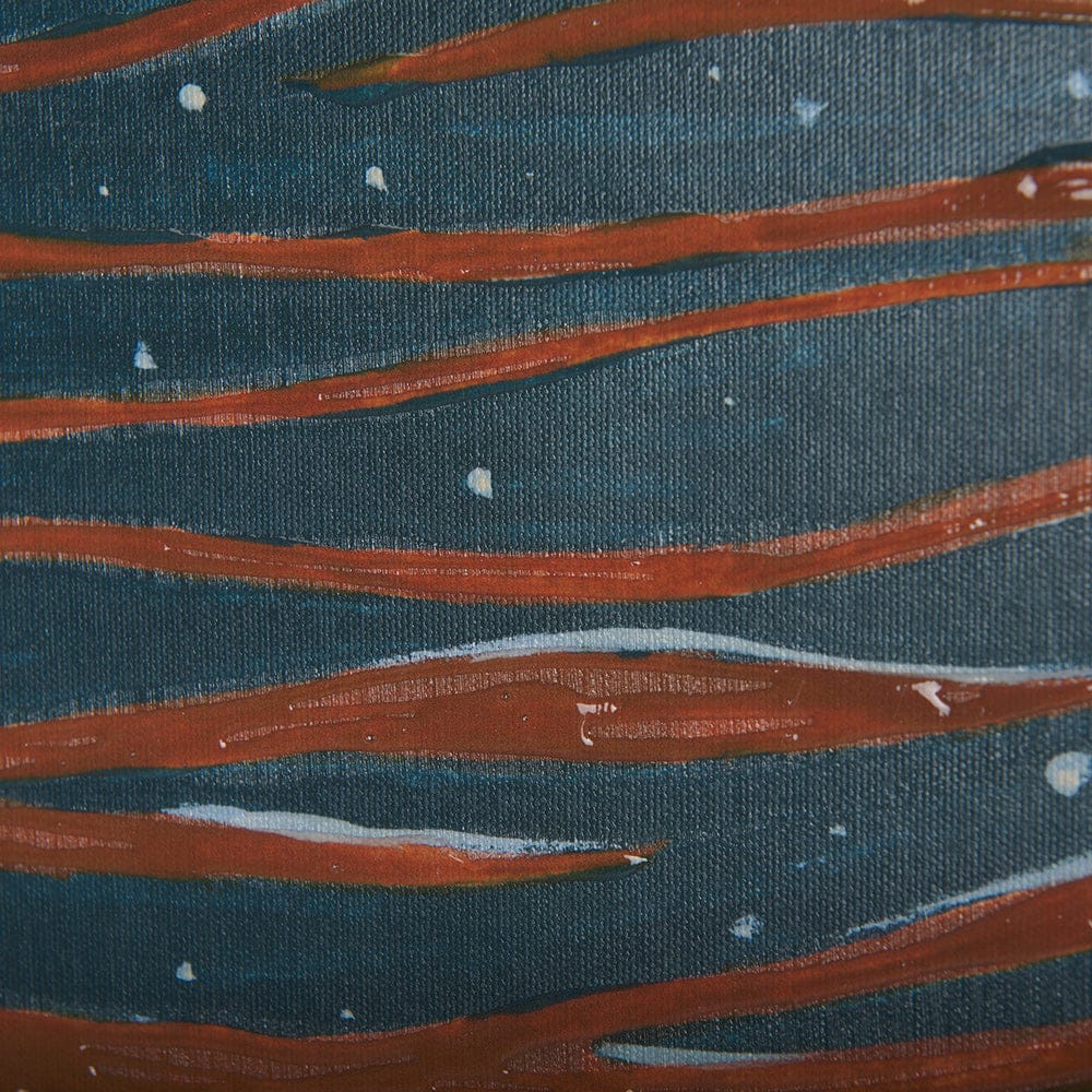 Mercana - Sea bay at nitght I by Mercana Studio a Hand Embellished Textured Canvas - 102209-S view 6