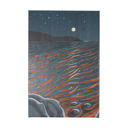 Mercana - Sea bay at nitght II by Mercana Studio a Hand Embellished Textured Canvas - 102210-L view 1