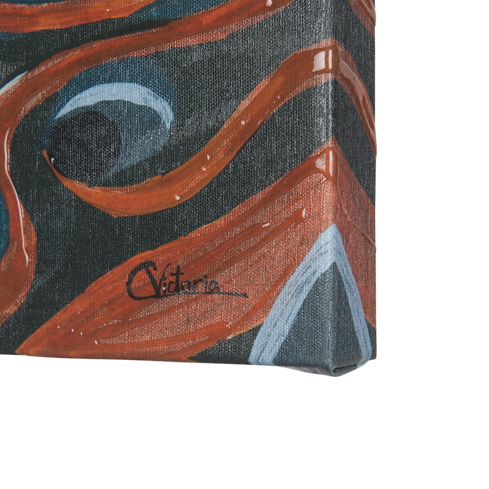 Mercana - Sea bay at nitght II by Mercana Studio a Hand Embellished Textured Canvas - 102210-L view 5