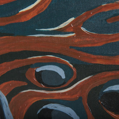 Mercana - Sea bay at nitght II by Mercana Studio a Hand Embellished Textured Canvas - 102210-L view 6