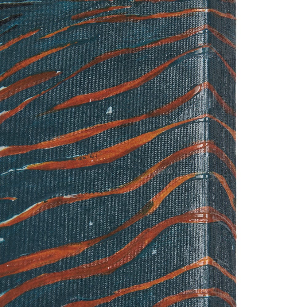 Mercana - Sea bay at nitght II by Mercana Studio a Hand Embellished Textured Canvas - 102210-S view 4