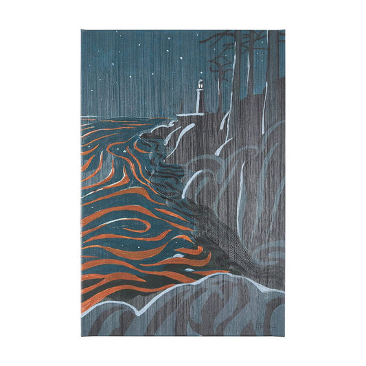 Mercana - Sea bay at nitght III by Mercana Studio a Hand Embellished Textured Canvas - 102211-L view 1