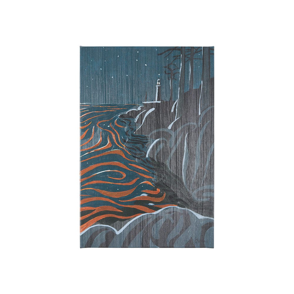 Mercana - Sea bay at nitght III by Mercana Studio a Hand Embellished Textured Canvas - 102211-S view 1
