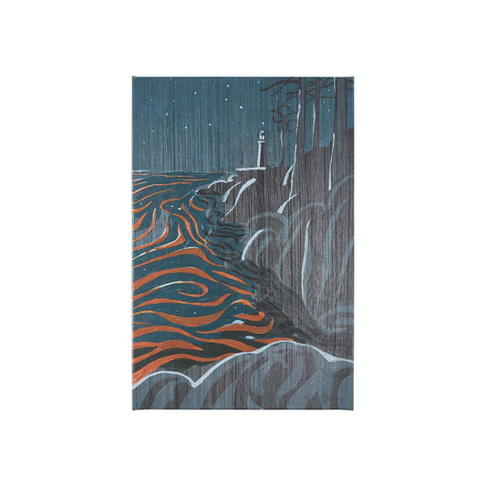 Mercana - Sea bay at nitght III by Mercana Studio a Hand Embellished Textured Canvas - 102211-S view 1