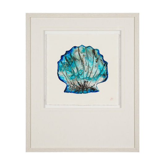 Mercana - Sea Pearl by Studio M a handmade Original Framed Artwork under Glass - 15031 view 1