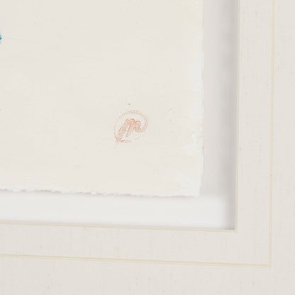 Mercana - Sea Pearl by Studio M a handmade Original Framed Artwork under Glass - 15031 view 6