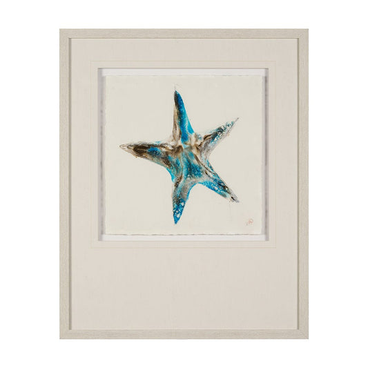 Mercana - Sea Star by Studio M a handmade Original Framed Artwork under Glass - 15030 view 1
