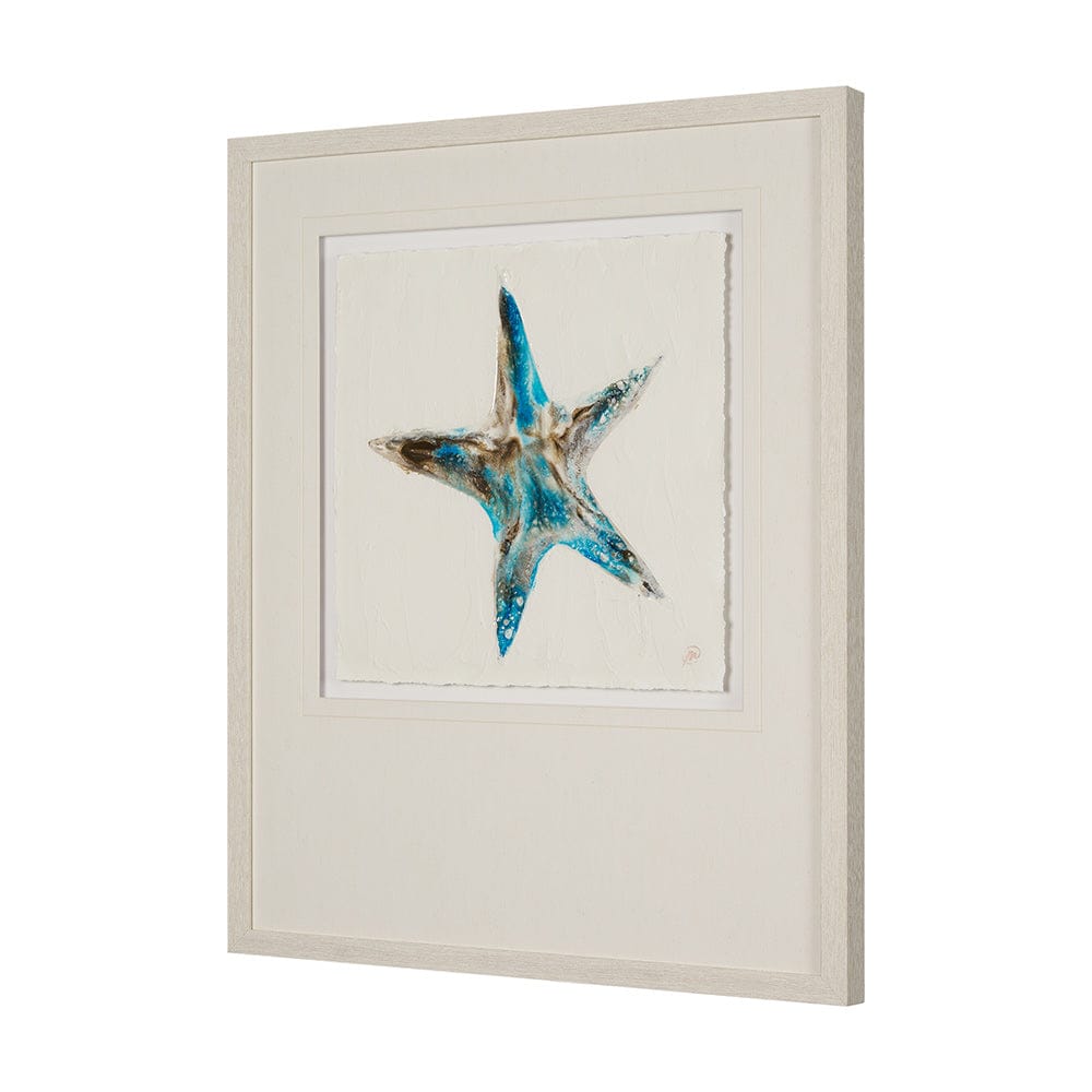 Mercana - Sea Star by Studio M a handmade Original Framed Artwork under Glass - 15030 view 2