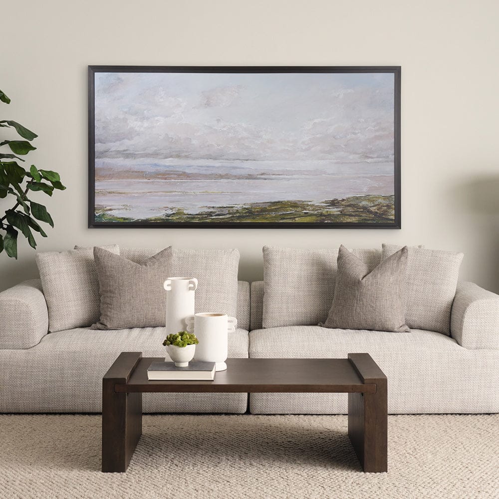 Mercana - Sea View by Mercana Studio a Hand Embellished Textured Framed Canvas - 102107-FL view 9