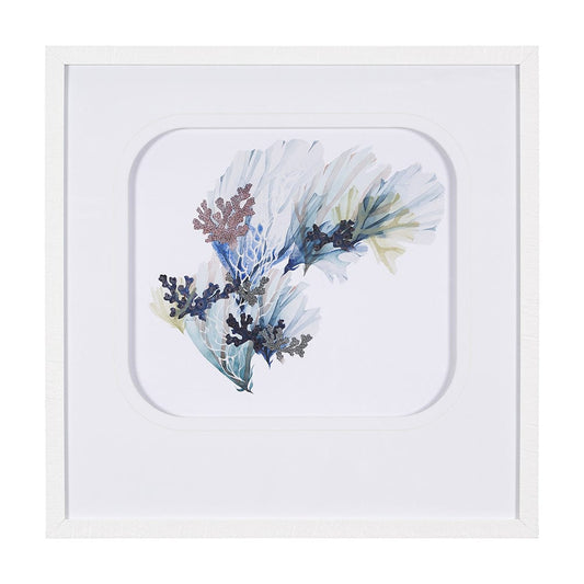 Mercana - Seagrass - Sway by Mercana Studio a Hand Embellished Textured Framed Art Print Matted under Glass - 15166 view 1