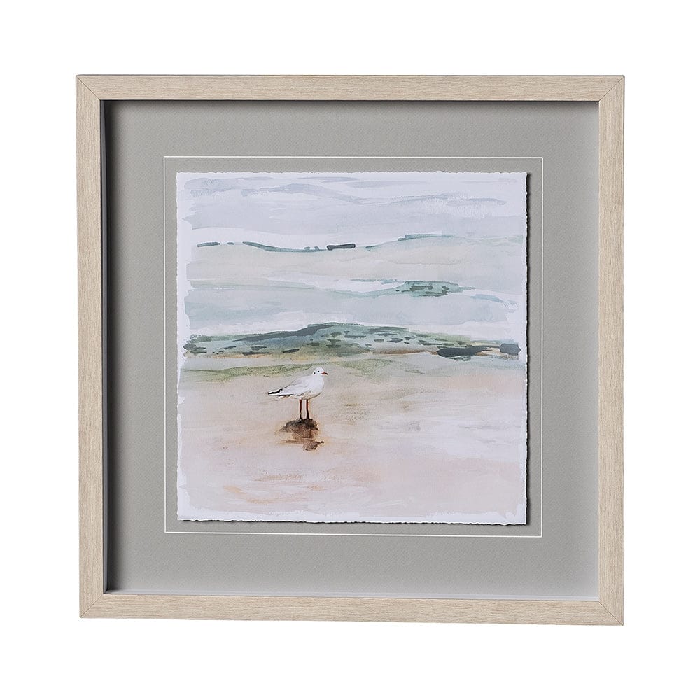 Mercana - Seagull Cove I by Victoria Borges a Framed Art Print Matted under Glass - 12621 view 1