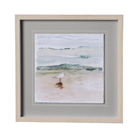 Mercana - Seagull Cove I by Victoria Borges a Framed Art Print Matted under Glass - 12621 view 1