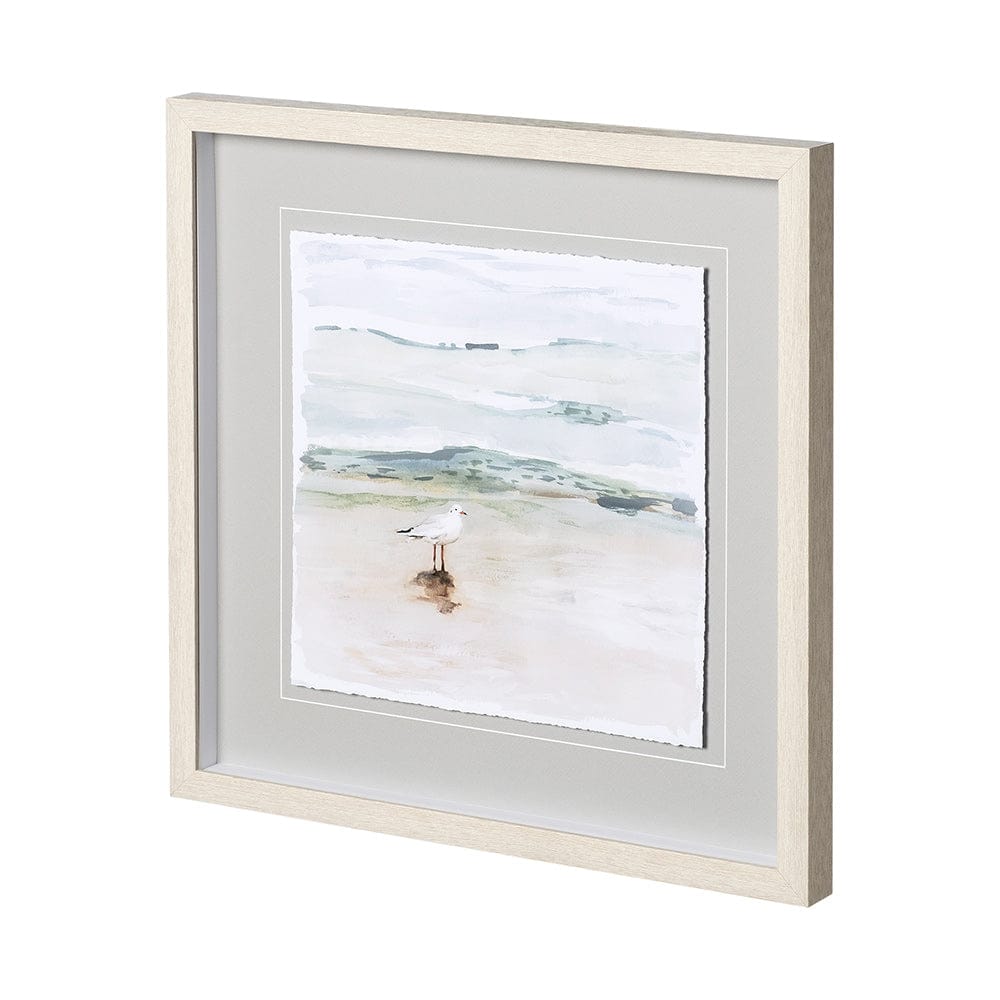 Mercana - Seagull Cove I by Victoria Borges a Framed Art Print Matted under Glass - 12621 view 2