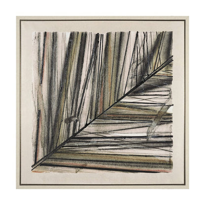 Mercana - Seam I by Chad Warren a Hand Embellished Textured Framed Canvas - 102686-FL view 1