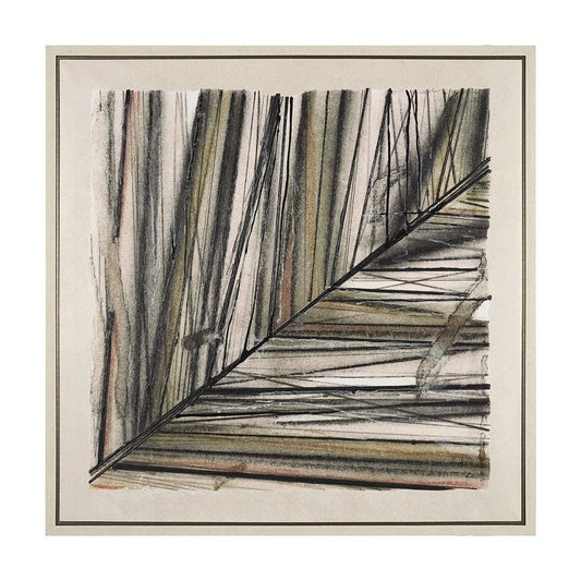Mercana - Seam I by Chad Warren a Hand Embellished Textured Framed Canvas - 102686-FL view 1