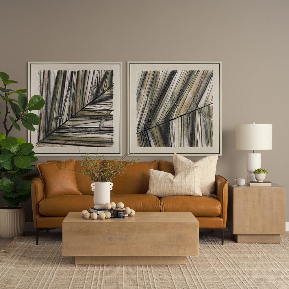 Mercana - Seam I by Chad Warren a Hand Embellished Textured Framed Canvas - 102686-FL view 2