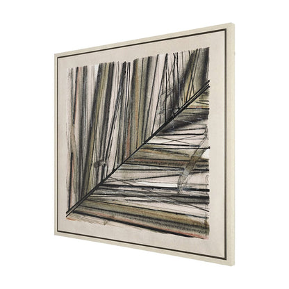 Mercana - Seam I by Chad Warren a Hand Embellished Textured Framed Canvas - 102686-FL view 3