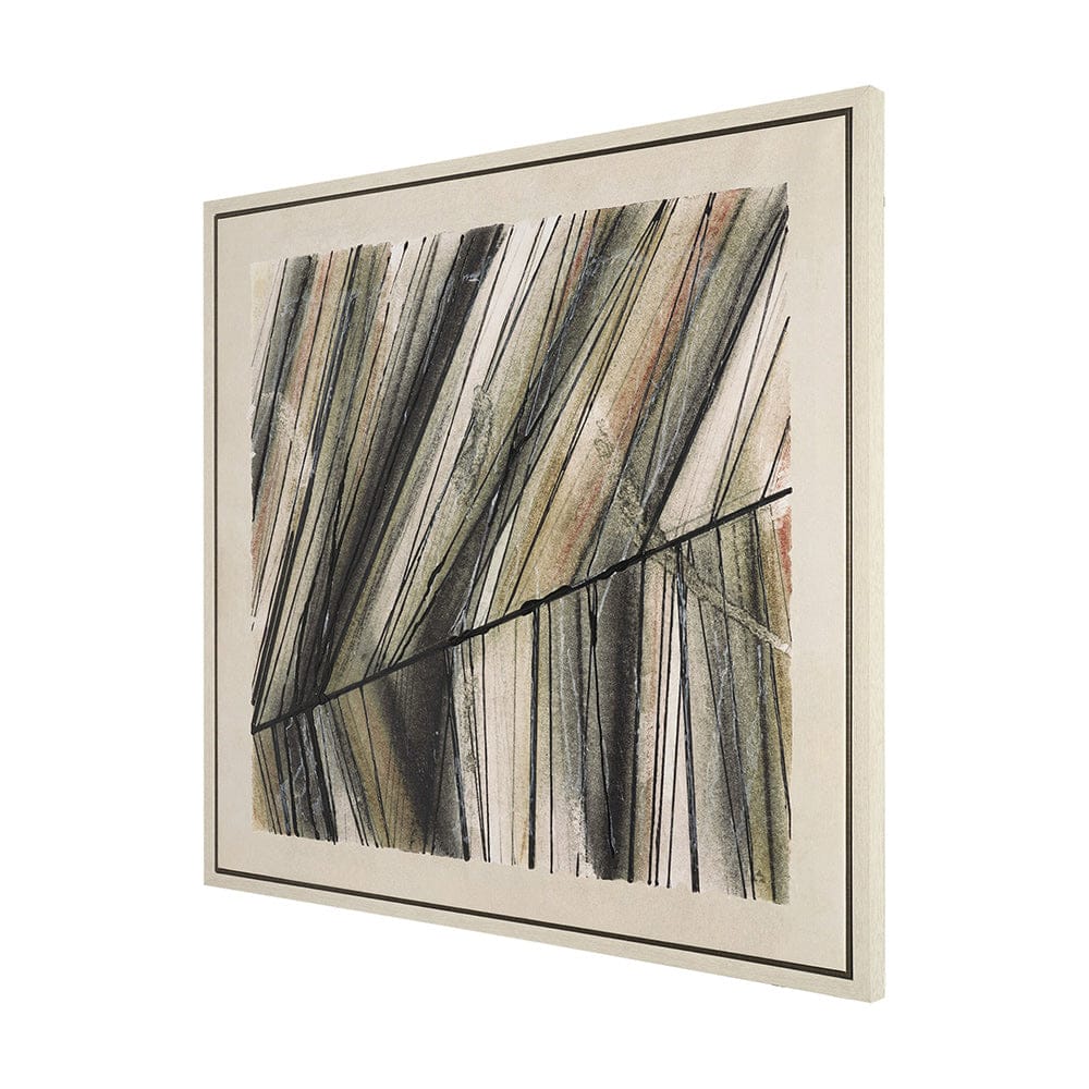 Mercana - Seam II by Chad Warren a Hand Embellished Textured Framed Canvas - 102687-FL view 3