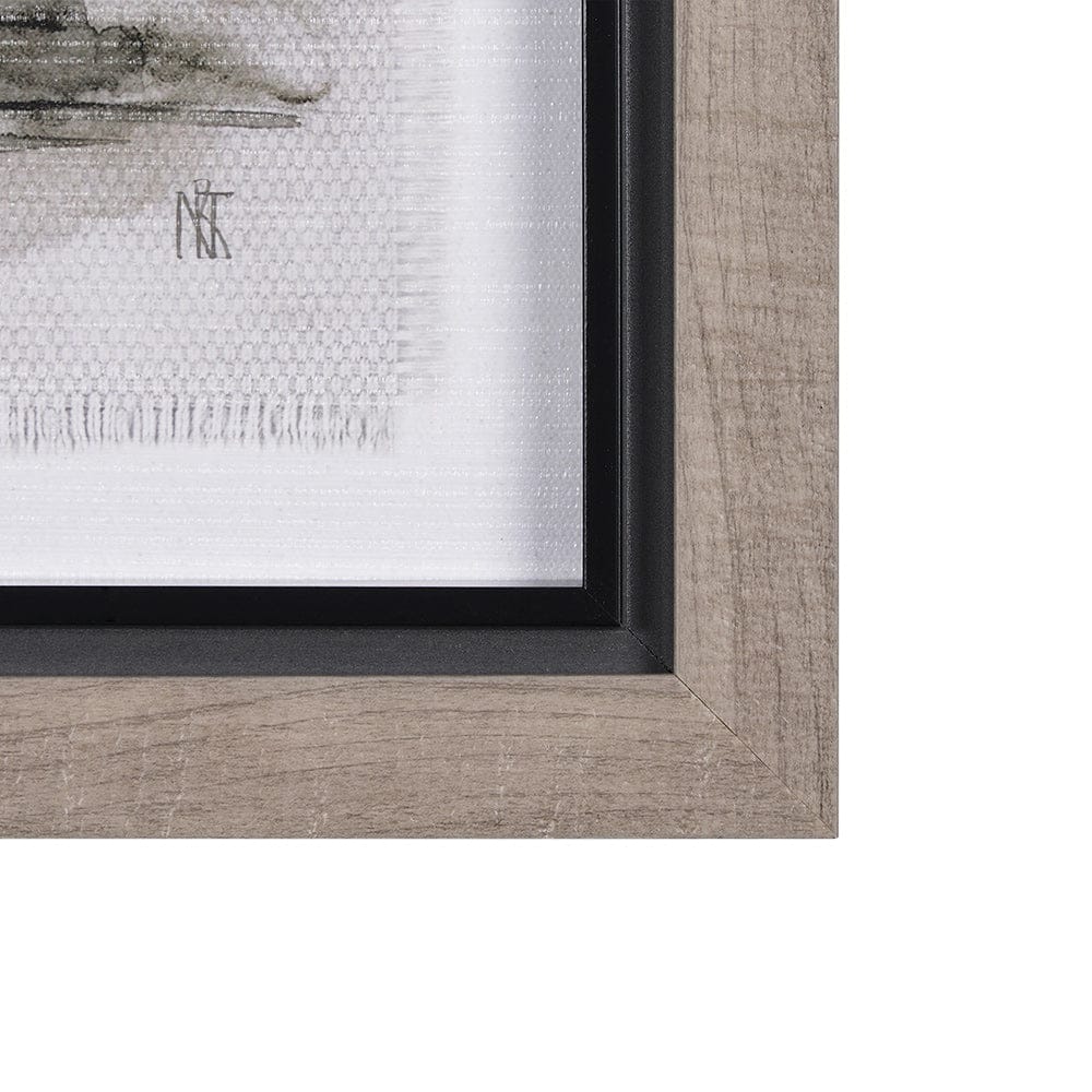 Mercana - Seaside Vacation I by Mercana Studio a Hand Embellished Textured Framed Art Print - 15026 view 3