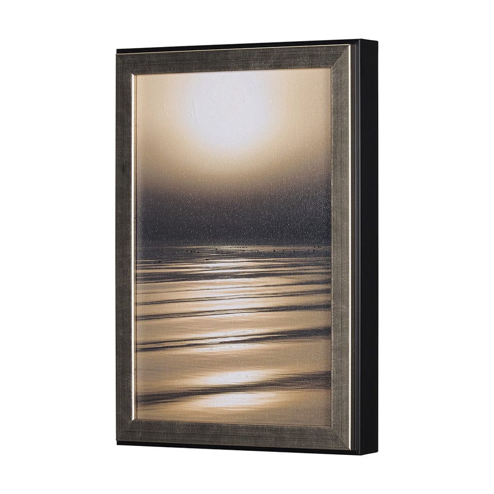 Mercana - Seaside Vacation III by Mercana Studio a Hand Embellished Textured Framed Art Print - 15016 view 4