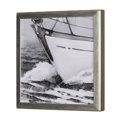Mercana - Seaside Vacation III by Mercana Studio a Hand Embellished Textured Framed Art Print - 15016 view 5