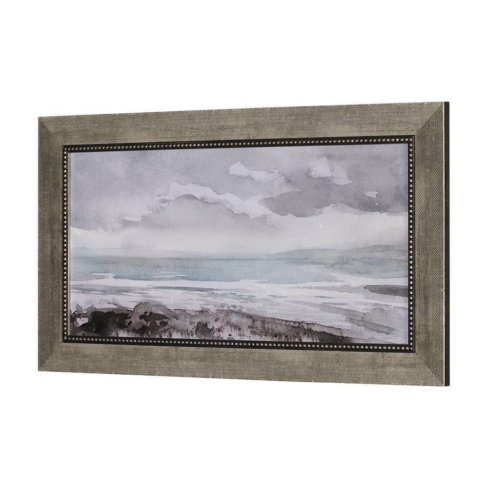 Mercana - Seaside Vacation III by Mercana Studio a Hand Embellished Textured Framed Art Print - 15016 view 6