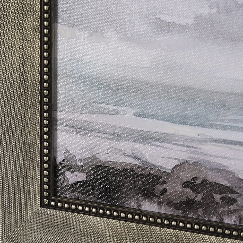 Mercana - Seaside Vacation III by Mercana Studio a Hand Embellished Textured Framed Art Print - 15016 view 9