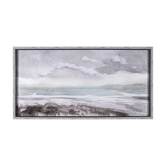 Mercana - Seaside Vacation IV by Mercana Studio a Hand Embellished Textured Framed Art Print - 15045 view 1