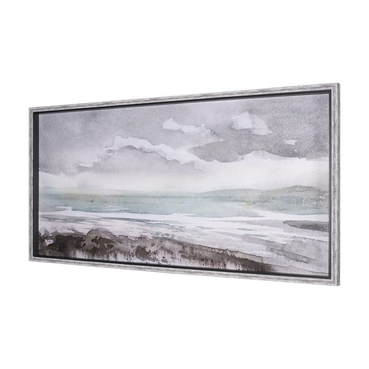 Mercana - Seaside Vacation IV by Mercana Studio a Hand Embellished Textured Framed Art Print - 15045 view 2