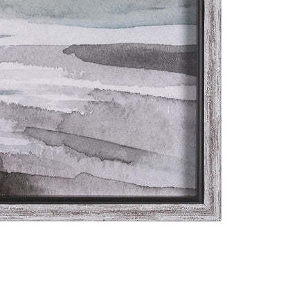 Mercana - Seaside Vacation IV by Mercana Studio a Hand Embellished Textured Framed Art Print - 15045 view 3