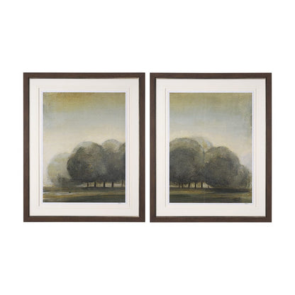 Mercana - Secret Garden-L by Mercana Studio a Hand Embellished Textured Framed Art Print Matted under Glass - 15233 view 1