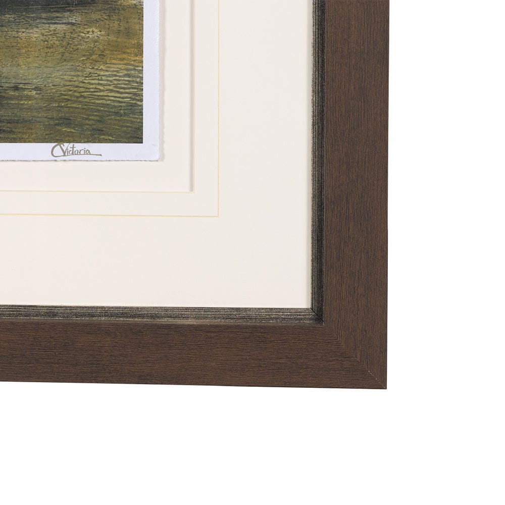 Mercana - Secret Garden-L by Mercana Studio a Hand Embellished Textured Framed Art Print Matted under Glass - 15233 view 3