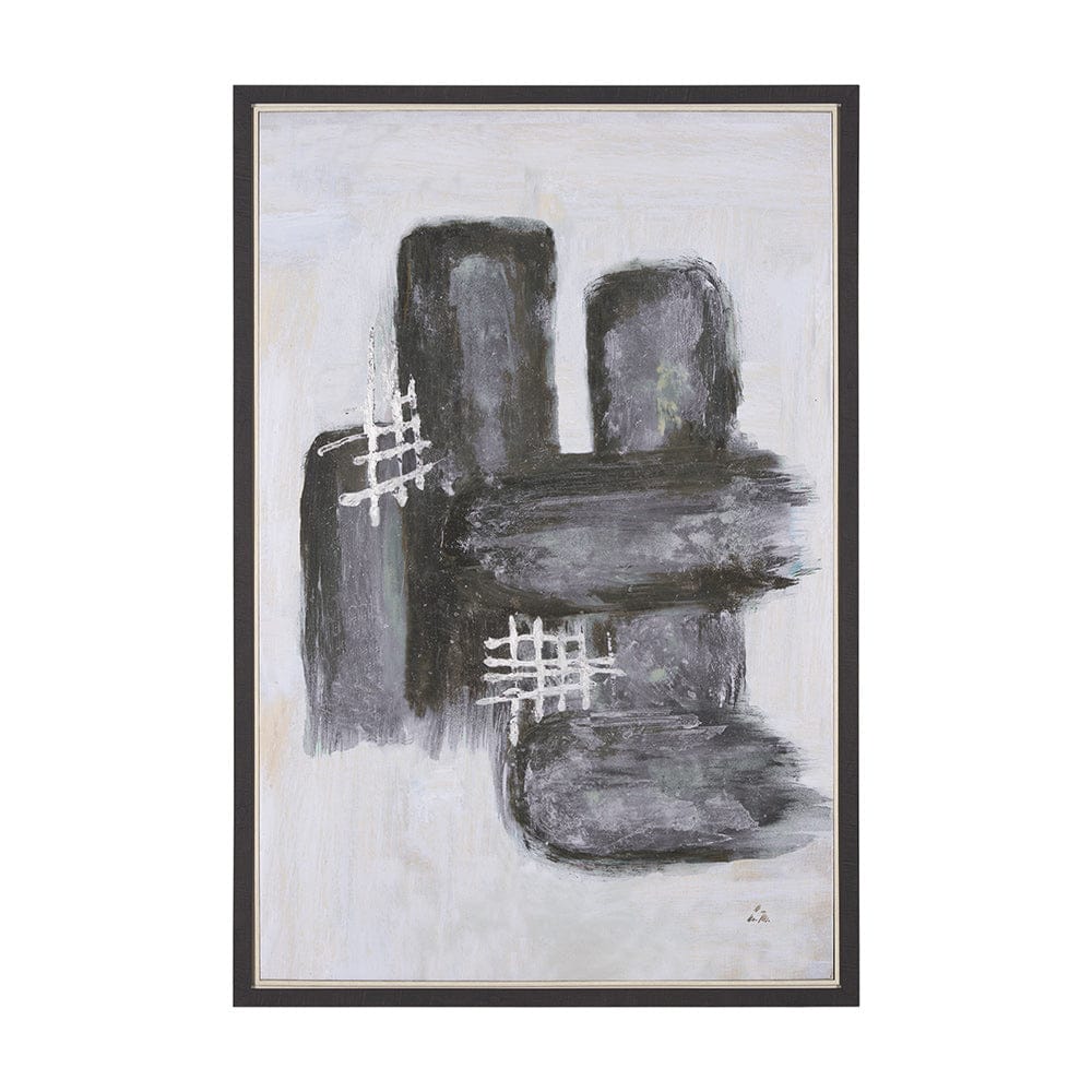 Mercana - Semblance I by Mercana Studio a Hand Embellished Textured Framed Canvas - 102644-FL view 1