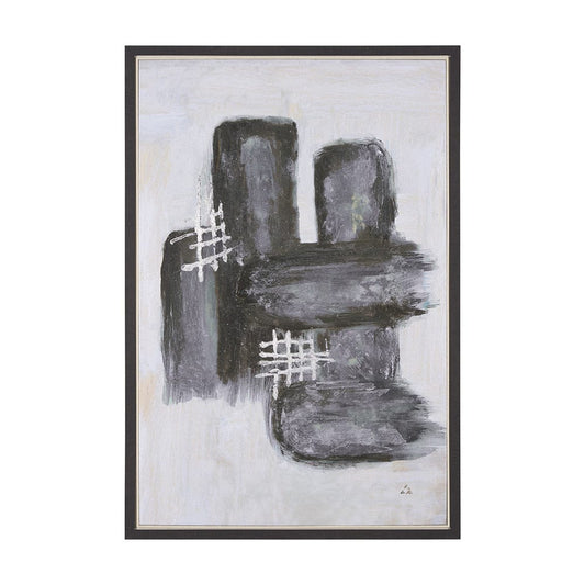 Mercana - Semblance I by Mercana Studio a Hand Embellished Textured Framed Canvas - 102644-FL view 1