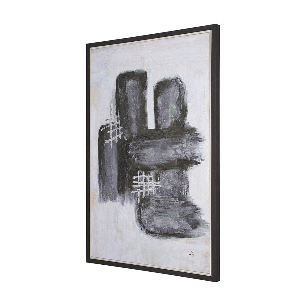 Mercana - Semblance I by Mercana Studio a Hand Embellished Textured Framed Canvas - 102644-FL view 2