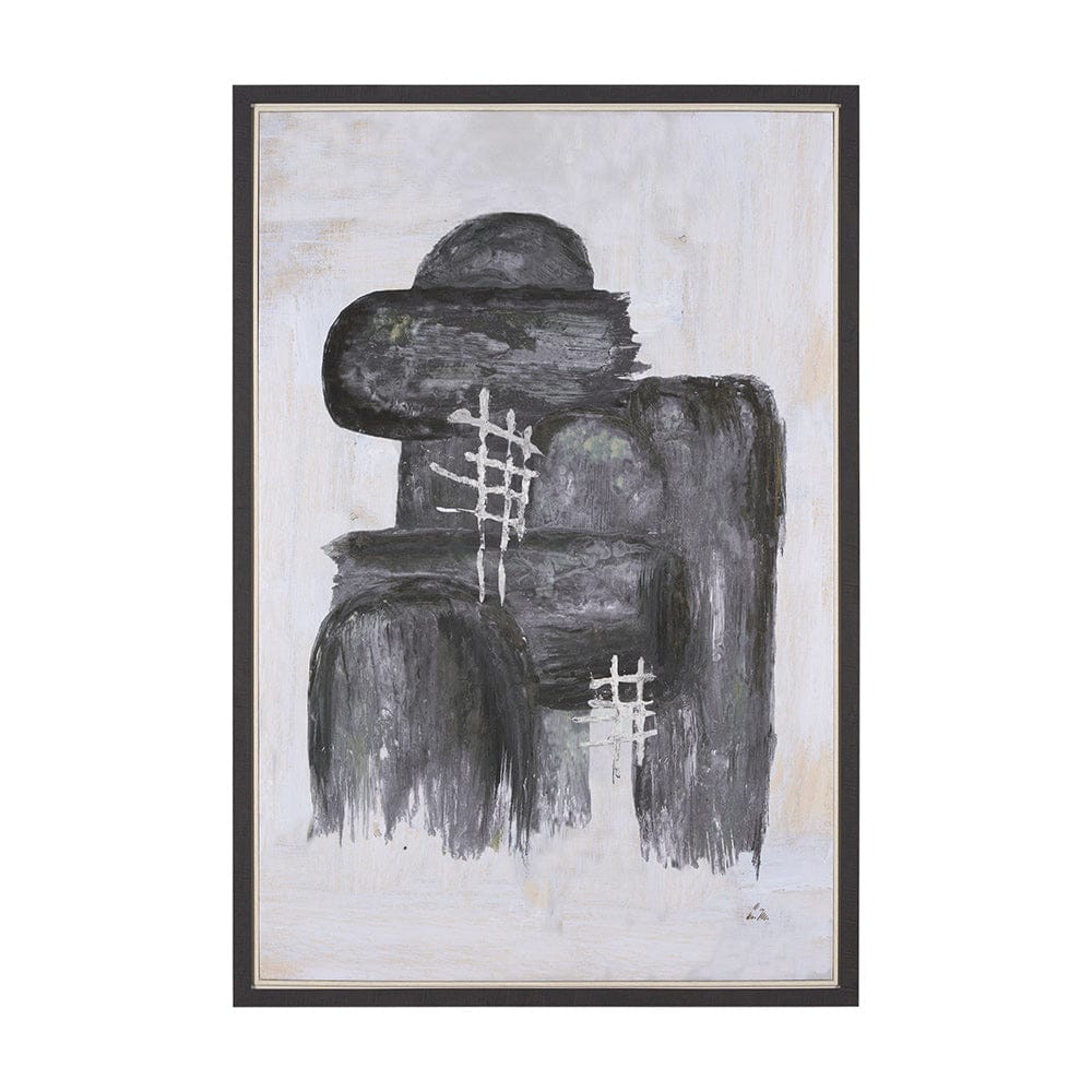 Mercana - Semblance II by Mercana Studio a Hand Embellished Textured Framed Canvas - 102645-FL view 1