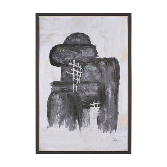 Mercana - Semblance II by Mercana Studio a Hand Embellished Textured Framed Canvas - 102645-FL view 1