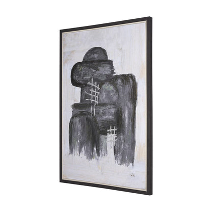 Mercana - Semblance II by Mercana Studio a Hand Embellished Textured Framed Canvas - 102645-FL view 2