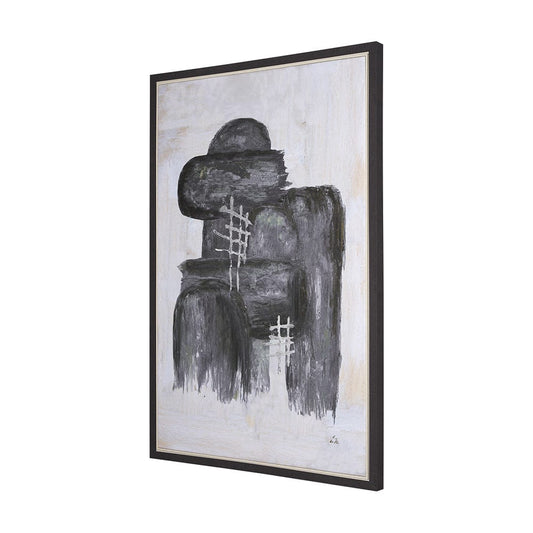 Mercana - Semblance II by Mercana Studio a Hand Embellished Textured Framed Canvas - 102645-FL view 2