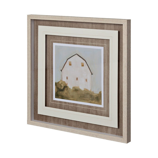 Mercana - Serene Barn III by Emma Scarvey a Framed Art Print Matted under Glass - 12318 view 1